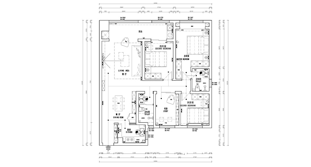 君悅府南區(qū)140㎡四室兩廳戶型圖.jpg